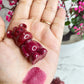 Lip Tint, Bear Keychain Long Lasting Creamy Texture Matte Lipstick For Makeup 6pcs Multicolour