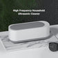 Household Mini Portable Ultrasonic Vibration Cleaning Machine for Jewelry Glasses